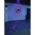 Celebrations SPIDER LED ORANGE/PPL 192in. CCGSPWEB16A